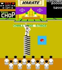 une photo d'Ã©cran de Karate Champ sur Arcade